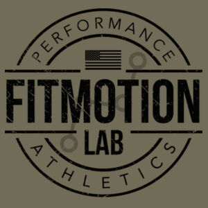 FITMOTION - BADGE - MEN'S T-SHIRT - MILITARY GREEN - 2VJFP9 Design