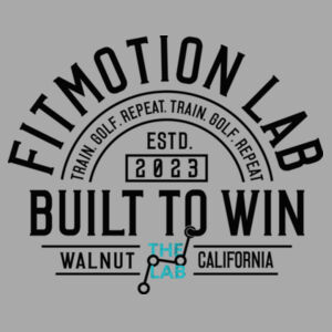 FITMOTION LAB - BUILT TO WIN - T-SHIRT - 3R8U9Q Design
