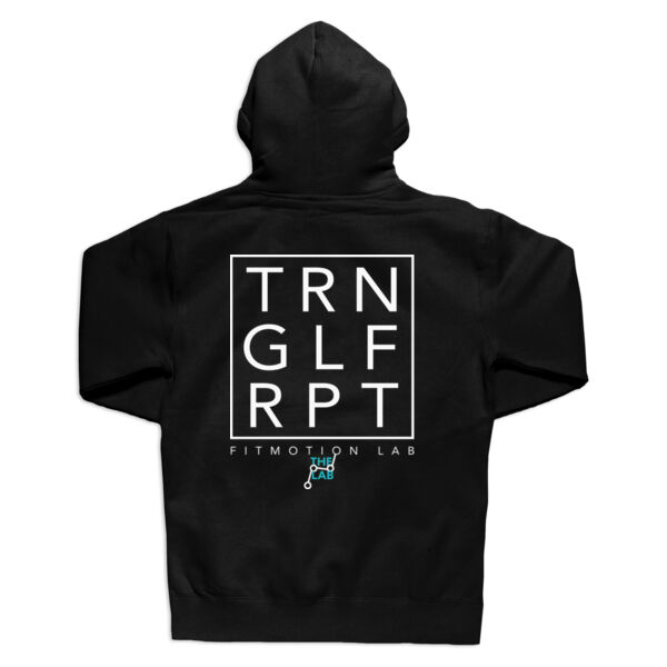 FITMOTION LAB - TRAIN GOLF REPEAT - MEN'S HOODIE - BLACK - $YTWPXK$ Thumbnail