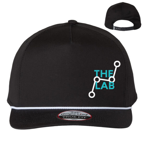 FITMOTION LAB - THE LAB - IMPERIAL RETRO ROPE SNAPBACK HAT - BLACK - $2MPJR7$ Thumbnail