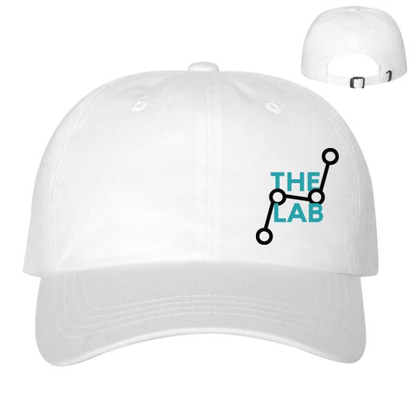 FITMOTION LAB - THE LAB - CLASSIC LOW CROWN DAD HAT - WHITE - $4HK8EU$ Thumbnail