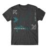 HYPER - NL6210 - CHARCOAL HEATHER - PRINTED FRONT ONLY Thumbnail